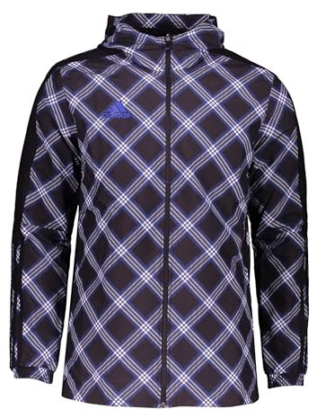 adidas Tir WB WR Coupe-Vent, Noir/azurea, M Homme