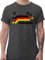 T-Shirt Herren - 2026 Fussball WM Fanartikel - Deutschland Trikot mit Name und Nummer Germany - M - Dunkelgrau - Deutschland-t-Shirt em Tshirt 2024 fußball German Shirt Bedruckt fußball-Fanartikel