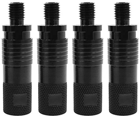 ERYUE Angelrutenanschluss-4 Stück Fishing Rod Pod Connector Schnellverschluss-Bissalarm Fishing Bank Stick Support Hold Connector