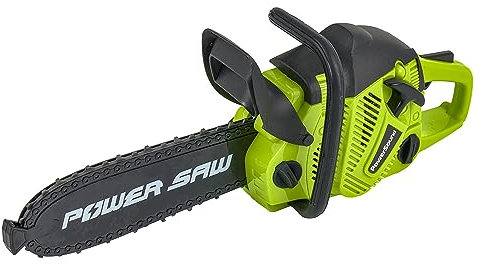 Baroni Toys Motosega Verde Giocattolo, Simulazione con Suoni e Animazioni, Gioco per Coordinazione Mano-Occhio e Sviluppo Immaginazione, per Bambini e Bambine 3 4 5 6 7 3 Anni, 40x10,5x15 cm
