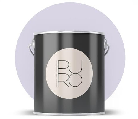 Livingwalls PURO Premium Peinture murale c2003 – Peinture de peintre à très haut pouvoir couvrant – Peinture d'intérieur mate de qualité supérieure Violet – 1 l