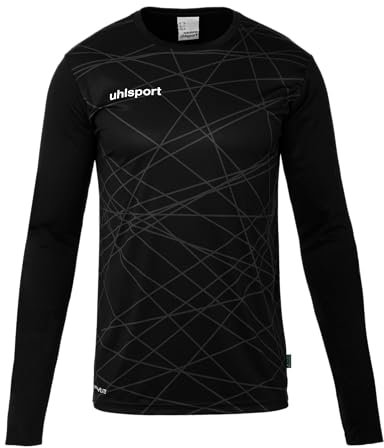 uhlsport Herren Prediction Torwart T-Shirt, Schwarz, 164 EU