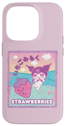 iPhone 14 Pro Kuromi Strawberry Milk Case