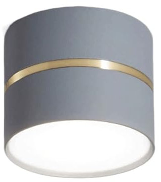 Deckenleuchte Wohnzimmerlampen Kreatives zylindrisches LED-Downlight Moderne schlichte Deckenleuchte Eingebaute Einbauleuchte for Schlafzimmer Flur Gang Garderobe Veranda Wohnzimmer Balkon(G,Three-Col