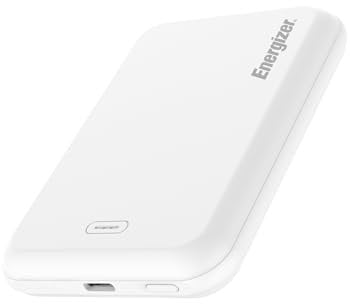 Energizer - Portable Magnetic Charger 5000mAh Wireless Power Bank USB C Input and Output Fast Charging for Magsafe Battery for iPhone 16/15/14/13/12 Pro/Pro Max Series_QM5000
