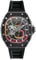 Nubeo Men's 44mm Viper Automatic Limited Edition Night Shadow Watch with Fkm Rubber Strap NB-6105-01