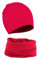 WUWYOUWL Baby Baumwolle Weiche Beanie Hut Wichtel Schal zweiteiliges Set für 1-3 Unisex Baby Herbst und Winter (DE/NL/SE/PL, Alter, Einheitsgröße, Rot)