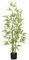 HOMCOM Decorative Artificial Plants Bamboo in Pot Fake Plants for Home Indoor Decor,120 cm