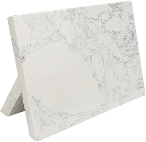 RCJCQSR Knife Block Nordic Creativity Marble Magnetic Knife Holder Stand Kitchen Knife Holder Knife Block Knife Rack Bar Home Kitchen Knives Accessories (Color:White)
