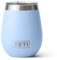 YETI Rambler Wine Tumbler, Vacuum Insulated Stainless Steel Tumbler with Magslider Lid, Big Sky Blue, 10 oz (296 ml)