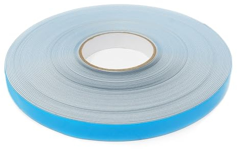 SteelFlex® 20mm Wide Steel Tape - Gloss White & Foam Adhesive (30 Metre Length) | Heavy Duty Adhesive Steel Tape for Home, Garage, Workshop & Industrial Use - Strong & Flexible