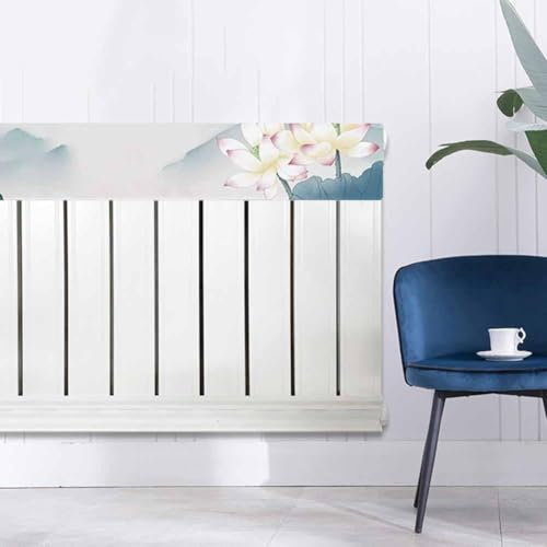 Heizkörper-Staubschutz mit eleganter Haptik, weicher Stoff, Heimdekor-Lösung (80 cm)