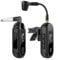 Professional Wireless UHF Saxophone Microphone System with Clip-On Instrument Mic, 100 Ft Range, Rechargeable Transmitter and Receiver, Preset EQ for Sax and Trumpet(1 to 1)