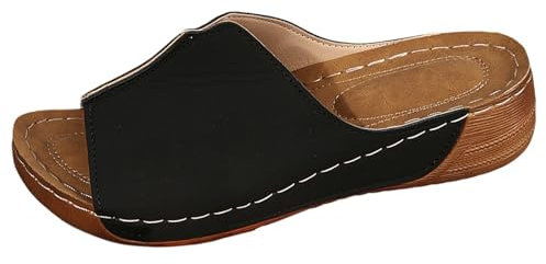 Ciabatte Estive Donna Ortopediche Ciabatte Leggeri Eleganti Morbido Infradito Comodi Pianta Larga Ortopedici Sandalo Per Fascite Plantare Pantofole Basse Mare Doccia Infermiera Scarpe Estive Estate