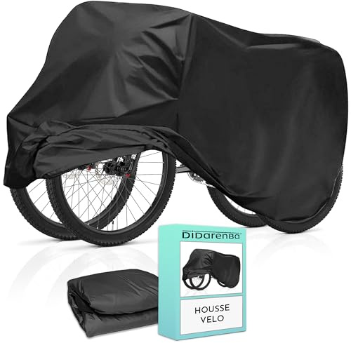 Telo Copribici da Esterno 2 Bici Impermeabile Universale | Resistente all'acqua, Protezione raggi UV, Protezione polvere, Materiale PEVA altamente resistente