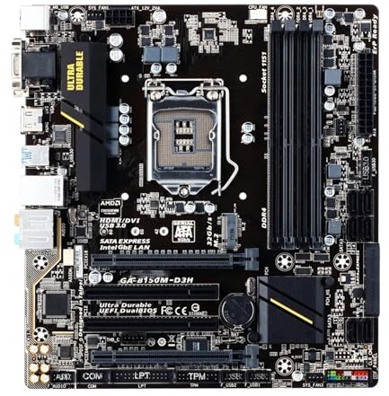 Scheda madre Fit For Gigabyte GA-B150M-D3H 64 GB LGA 1151 DDR4 Micro ATX