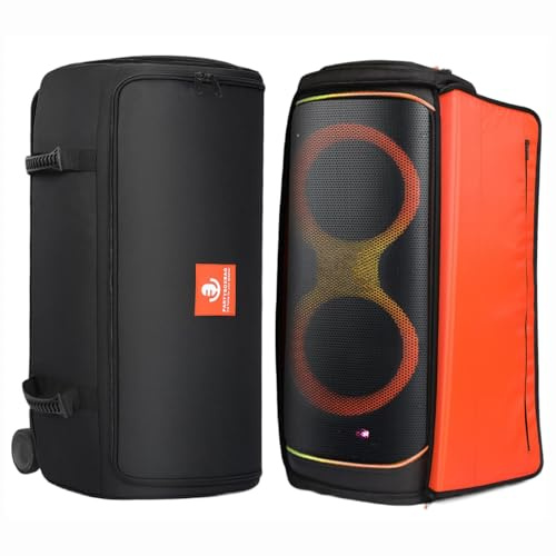 OURHZTB Lautsprechertasche, robuste Tragetasche, kompatibel mit JBL PartyBox 720, tragbarer Lautsprecher, Outdoor-Reise-Tragetasche, Tragetasche, Aufbewahrungstaschen für Ladekabel und Zubehör