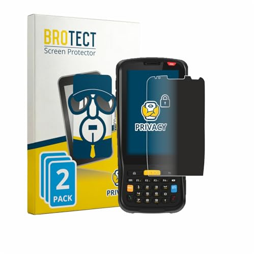 BROTECT 2 Stück Anti-Spy Blickschutzfolie für Newland MT65 Beluga V Privacy Screen Protector [Displayschutz-Folie, Sichtschutz, Blaulichtfilter]