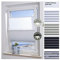 ourdeco® Kombi Doppel-Plissee / 90 x 130 cm weiß/weiß/lichtdurchlässig, Blickdicht, verdunkelnd/Farben: Weiß-Weiß, Beige-Weiß/Klemmen=Montage ohne Bohren=Smartfix=Klemmfix-Plissee=Easy-to-fix