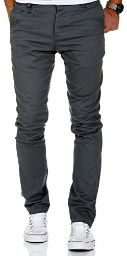 Amaci&Sons Herren Slim Fit Stretch Chino Hose Jeans 7100
