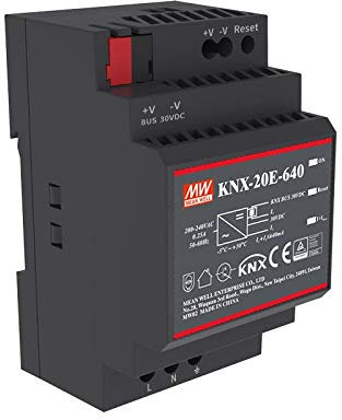 WITTKOWARE KNX-20E-640 EIB/KNX Hutschienen-Stromversorgung, 30V/DC, max. 0,64A, 19,2W