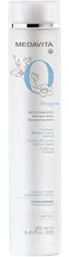 Medavita | Oxygen Detox Revitalisierendes Shampoo 250 ml, Revitalisierend und Anti-Talgisch, pH 5,5, Made in Italy