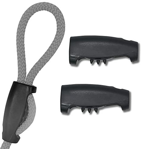 Toldoro Seilklemme Super Sharky 2 Stück 10mm / Klemmen zur Befestigung von Seilen und Tauwerk für Sonnensegel oder Segelboote/Tauwerkklemme aus Kunststoff für schnelle Befestigung