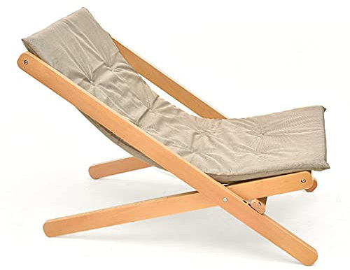 Holz liegestuhl,Tragbar Freizeitliege,Zero Gravity Chair,Liege Terrasse Verstellbare,Außen Büro ​Liege Extra Breiter Patio Liegestuhl-ergonomische Outdoor Büro Strand Extra Breite Terrasse Relaxsessel