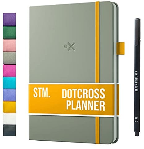 STM B5 Undatierter Wochenplaner 2024–2025 + Gratis Stift! Ihr Tagesplaner, um alltägliche Ziele zu erreichen, Ihre Wochen zu stärken und Ihren Jahres-Monatsplaner für Arbeit und Geschäft zu erobern