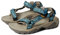 Teva Damen Terra Fi 5 Universal Womens Sandale, Foggy Mountain Blue/Green, 37 EU