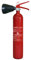 Ferretelix® Extincteur CO₂ 2 kg avec Support Mural Galvanisé et Diffuseur – Sans Résidus – Idéal pour Incendies Classe B et Appareils Électriques
