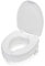 Croydex WL411022H Carragh Raised with Lid Toilet Seat, White