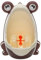 Kinder Urinal Frosch Cartoon Design Junge Toilette Töpfchen Urinal Wand Urinal 1Stk Handy Wandhalterung (Coffee, One Size)
