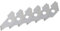 wolfcraft Ersatzklingen, 22 mm I 5893000 I 6 Klingen für Kreisschneider und Lochrandsenker
