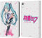 Head Case Designs Offizielle Hatsune Miku Süß Grafiken Leder Brieftaschen Handyhülle Hülle Huelle kompatibel mit Apple iPad 10.9 (2022)