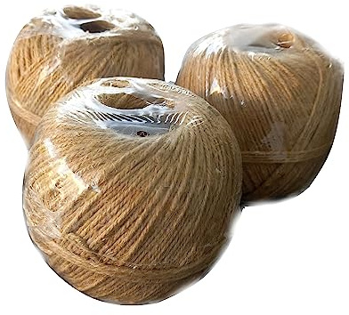 Starch Heros Wurstgarn Set | 3 Rollen | Wurstkordel | Bratenschnur | ca. 250 Meter/Rolle