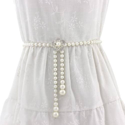 FAIRYGATE Damen-Gürtel Damen Mode Taille Schnalle Damen Gürtel für Kleid Schmaler Gürtel DA3806