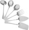 UPKOCH 1 Juego Utensilios Para Servir Fiesta De Kit De Utensilios Para Servir Pasteles Juego De Cubiertos Juego De Cena De Cocina Cuchara De Cubiertos Bien Acero Inoxidable