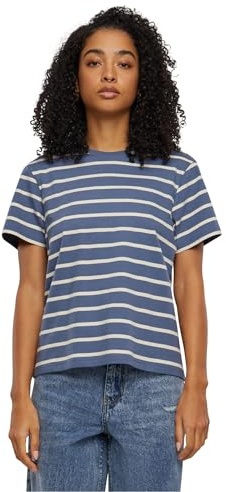 Urban Classics Damen Ladies Striped Boxy Tee