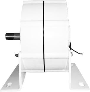 Turbina eolica, 5KW Generatore Elettrico for Mulino A Dinamo Acqua Win Turbina Gearless Generatore A Magnete Permanente 5000W 12V 24V 48V per l'illuminazione Stradale Domestica (Color : WB, Size : S