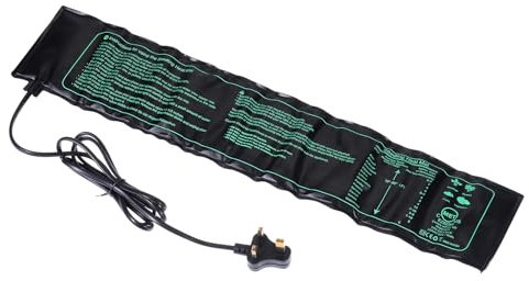 sourcing map Plant Heating Mat Heating Pad 20.67 x 3.94 UK 220V Waterproof Warm Heat Mat for Nursery Starting Indoor Plants