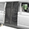 Moskitonetz Auto, 2PCS Van Schiebetür Magnetisches Fliegengitter, Fliegengitter Auto, Fliegengitter Camper für T5 T6 T4 Wohnwagen Wohnmobil Camper (M)