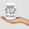 Wodevor Brave at Heart with Arrow Tasse, 425 ml, personalisierbar, Kaffeetassen, Geburtstagstassen für Mutter, Schwester, BFF, Keramik, Weiß