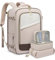 LOVEVOOK Handgepäck Rucksack Flugzeug, Reiserucksack Damen Wasserdicht, Travel Backpack mit Schuhfach Damen Herren Groß 40L, Laptop Rucksack mit Laptopfach für Schule Arbeit Camping