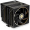 ID-COOLING FROZN A620 GDL Limited Edition Dual-Tower Air CPU Cooler, 6 Heatpipes, Dual 120x120x27mm FDB Fans, Black CPU Cooler with Golden Lines Decorated, Support LGA1851/1700/1200/115X; AMD AM5/AM4