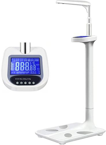 DHMYYXGS Digitale Personenwaagen Für ärzte,Körperzusammensetzungsanalysator,Mechanische Körperwaage,Standwaage Mit Faltbarem Gesundheitsmesser,Gewichtswaage,200 Kg / 195 cm