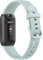 YLK Armband Kompatibel mit Fitbit Inspire 3 Armband für Damen Herren, Floral Gravierte Armbänder, Weich Silikon Sport Ersatzarmband für Fitbit Inspire 3 Uhrenarmband (Hellgrün)
