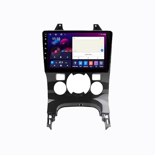 Écran Tactile Radio pour Peugeot 5008 3008 2009-2015 FM Écran Tactile Radio Ventilateur de Refroidissement pour, 8 Core 8G+256G