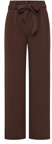 zero Damen Hose mit Stoffgürtel
