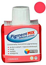 WALL PAINT COLOURANT PIGMENT PAINT COLOUR INTERIOR & EXTERIOR DYE (Red)